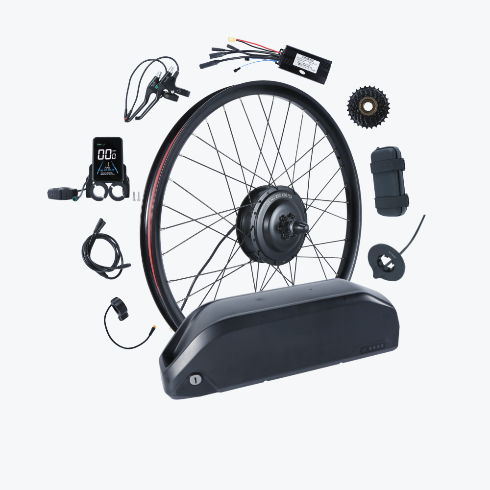 Kirbebike's 500W and 750W MTX Rim Ebike Conversion Kits