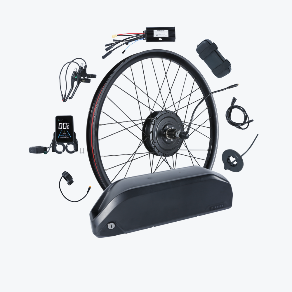 Kirbebike's 500W and 750W MTX Rim Ebike Conversion Kits