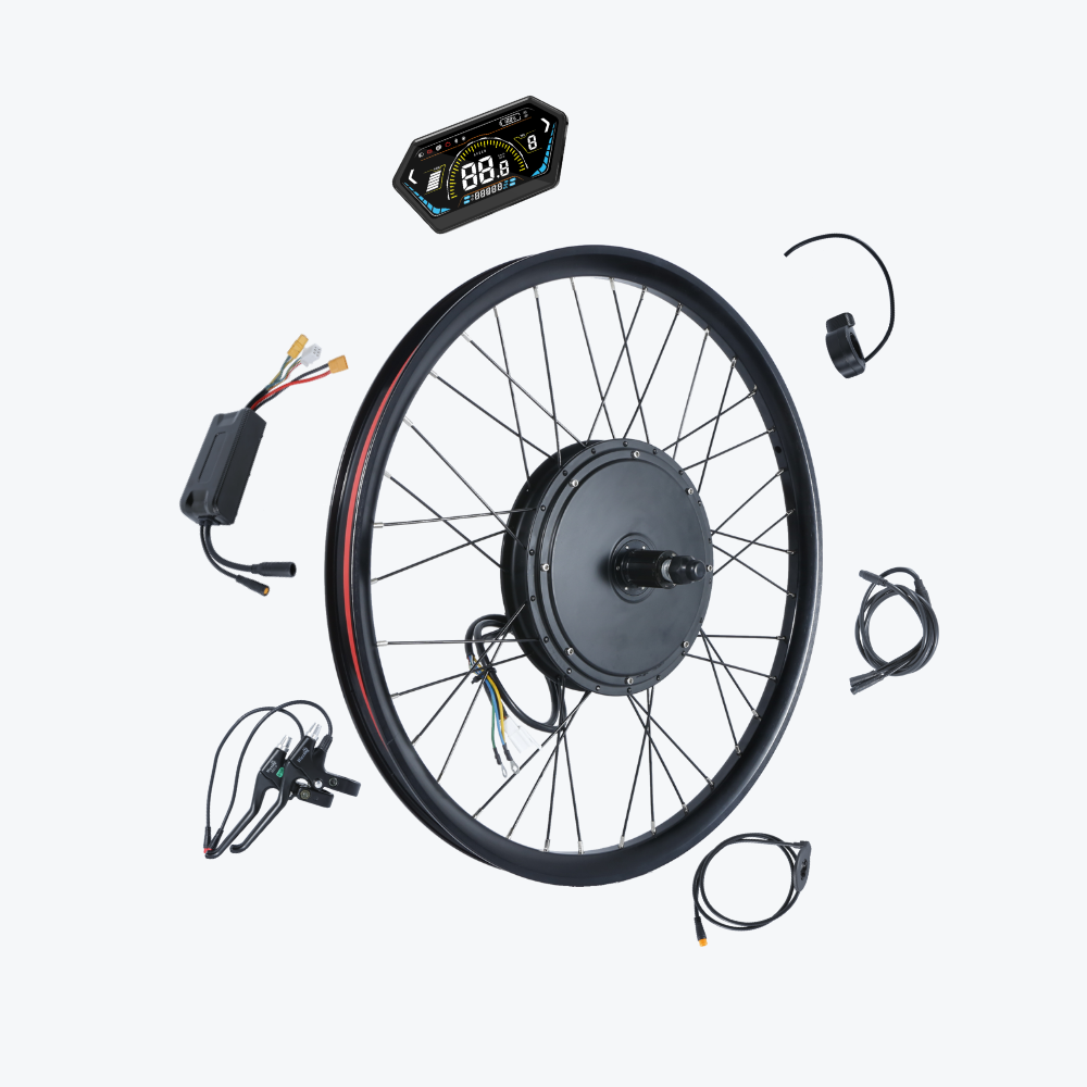 Kirbebike's 52V 2000W MTX Rim Ebike Kit