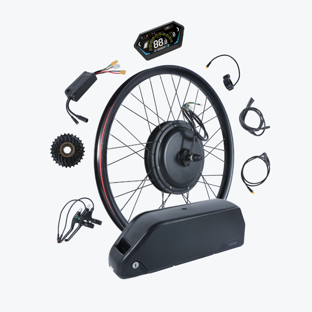 Kirbebike's 52V 2000W MTX Rim Ebike Kit