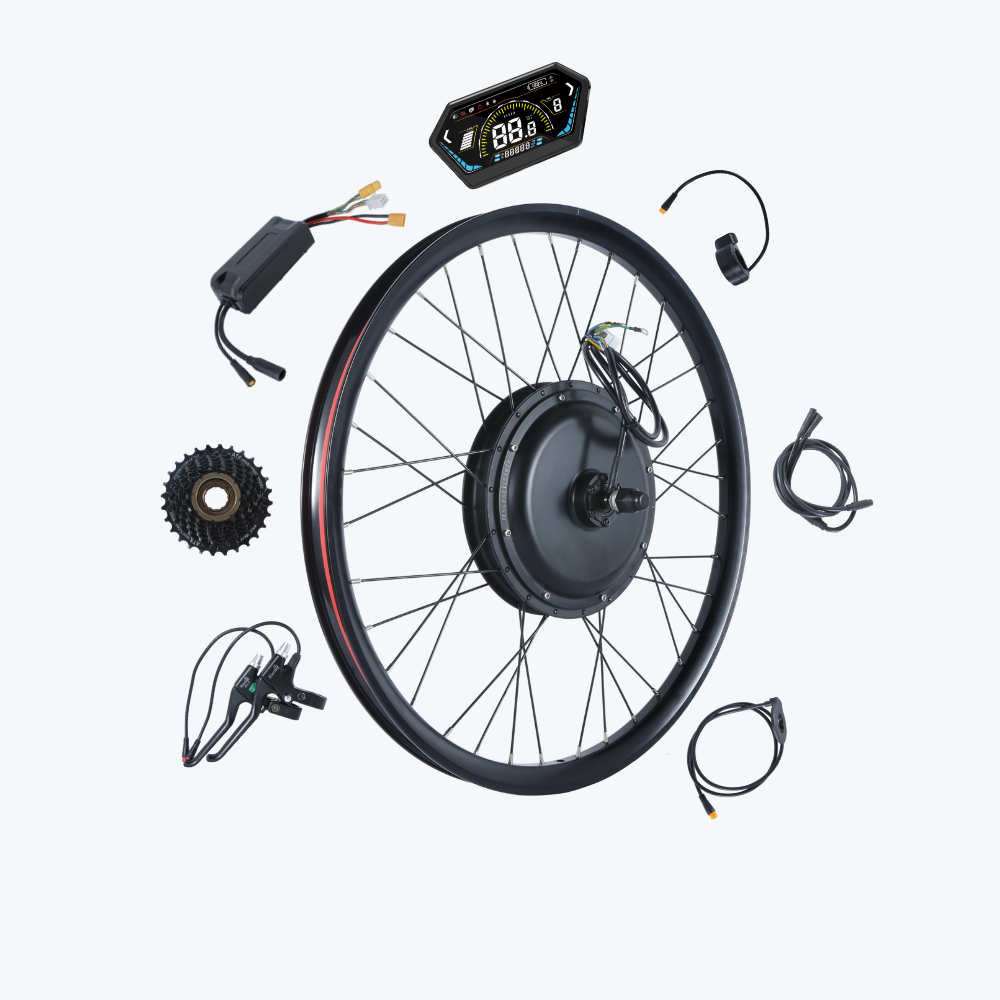 Kirbebike's 52V 2000W MTX Rim Ebike Kit