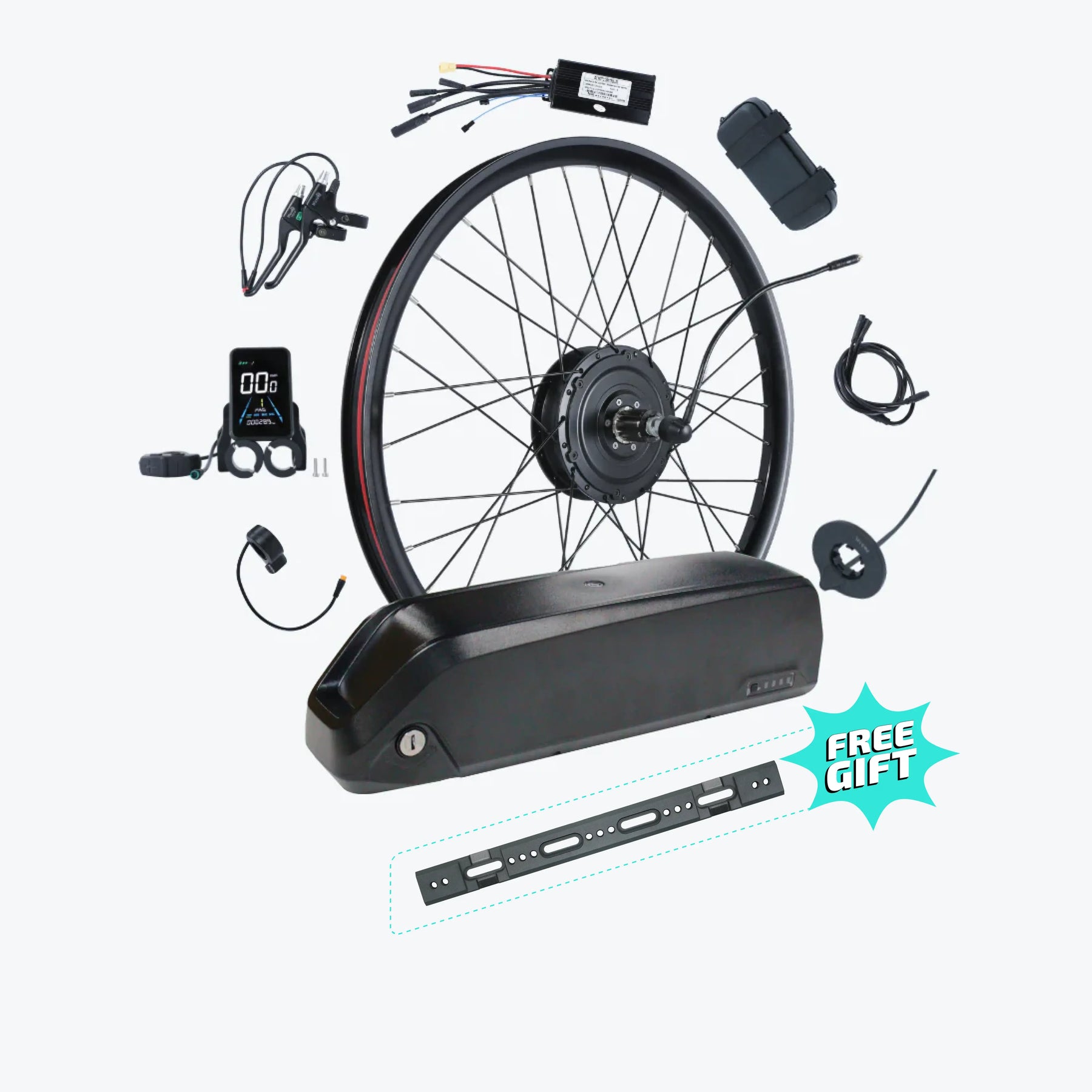 500W and 750W MTX Rim Ebike Conversion Kits