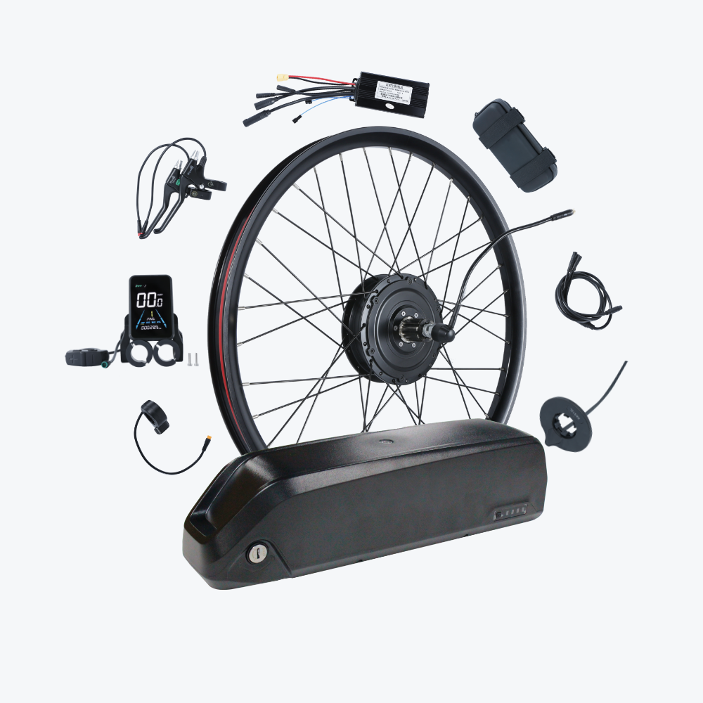 Kirbebike's 500W and 750W MTX Rim Ebike Conversion Kits