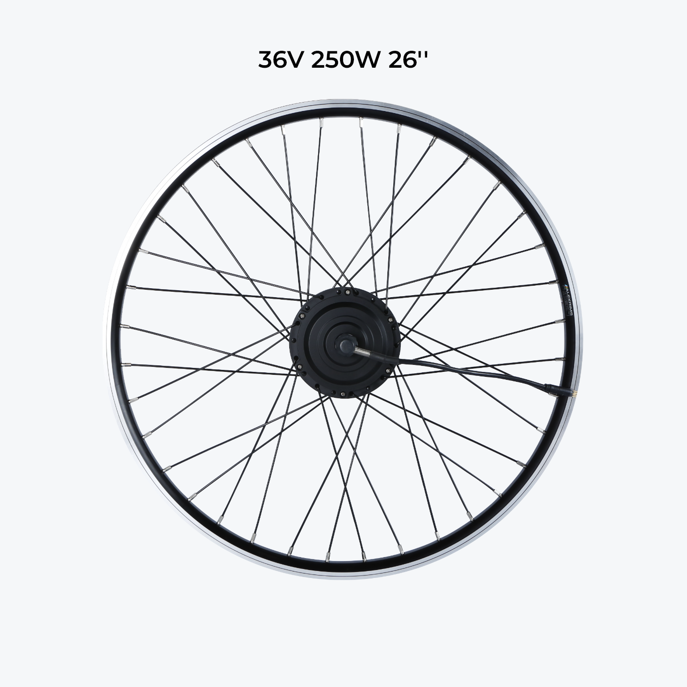 Kirbebike's 250W Ebike Conversion Kit Front Wheel