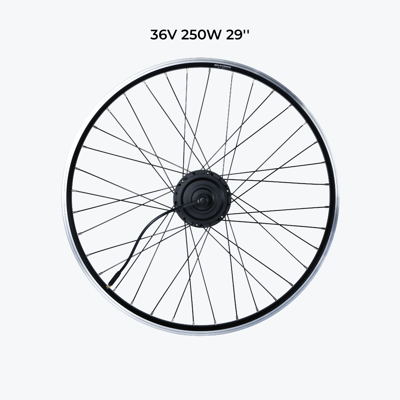 Kirbebike's 250W Ebike Conversion Kit Front Wheel