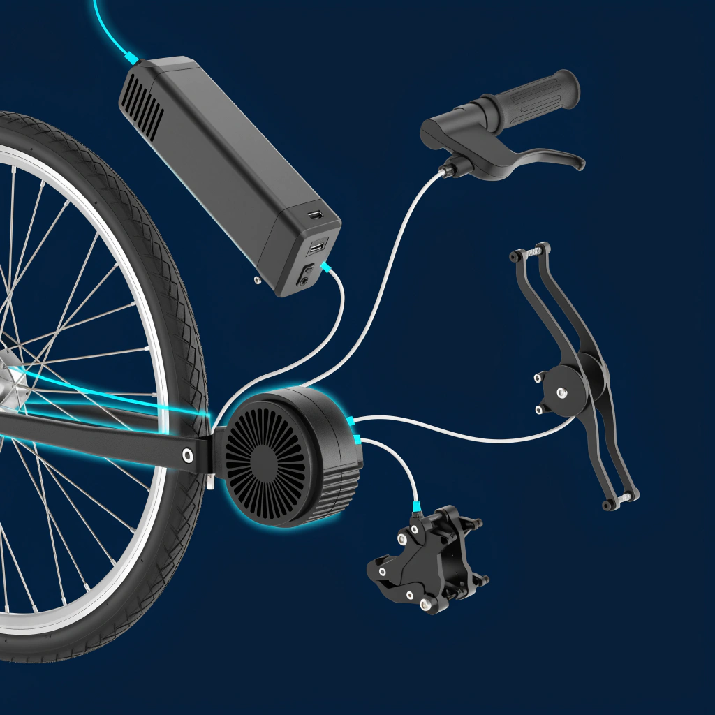Can You Use an E-Bike Conversion Kit With Rim Brakes or V-Brakes?