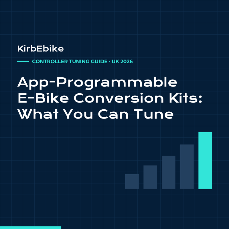 App-Programmable E-Bike Conversion Kits: What You Can Tune and Why It Matters