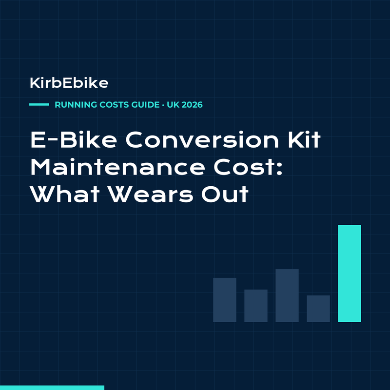E-Bike Conversion Kit Maintenance Cost: What Wears Out and What Can Be Replaced