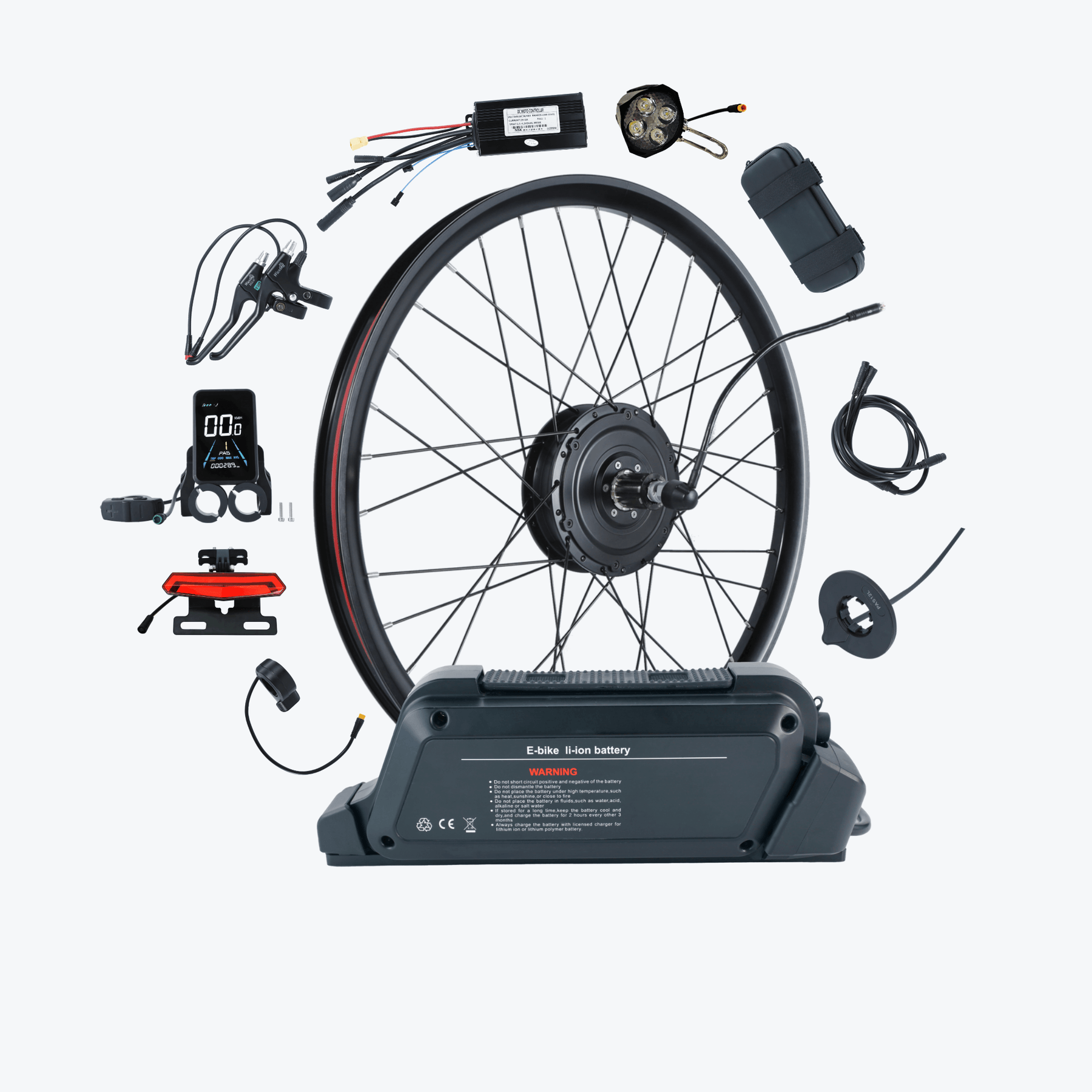 Electric bike conversion kit with battery and deals charger
