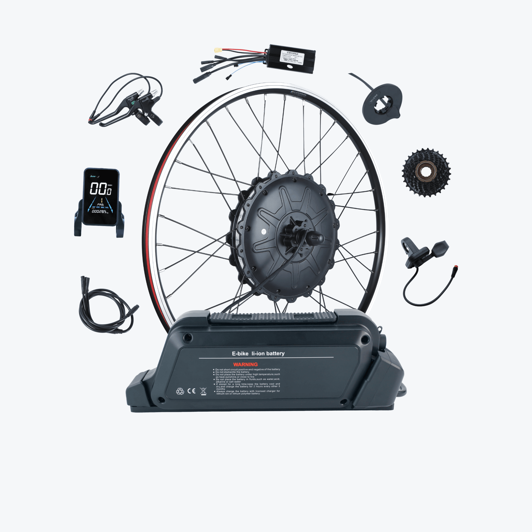 Kirbebike's 48V 1000W Ebike Conversion Kit