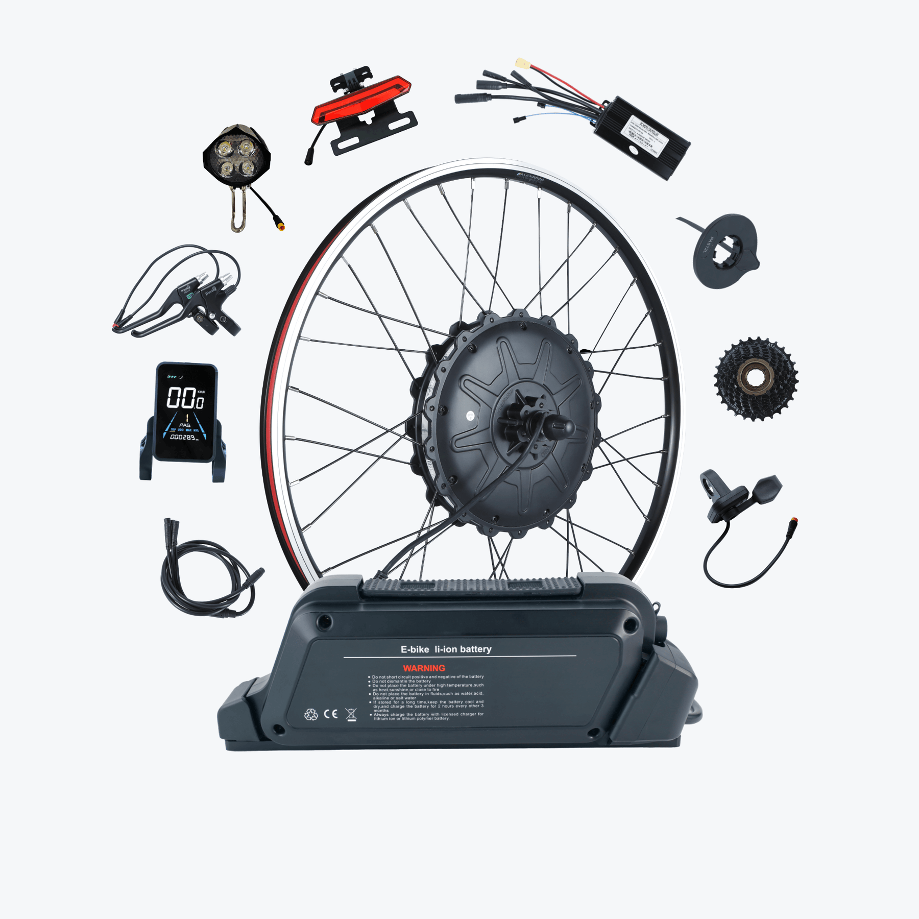 Effortless Riding with High Performance 48V 1000W E bike Kit Kirbebike