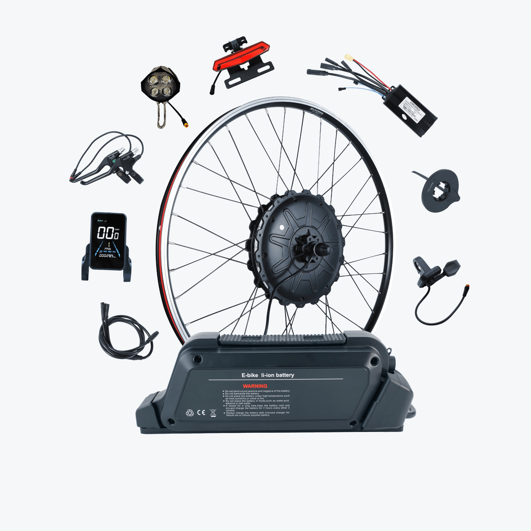 Electric bike conversion kit 1000w with battery hotsell