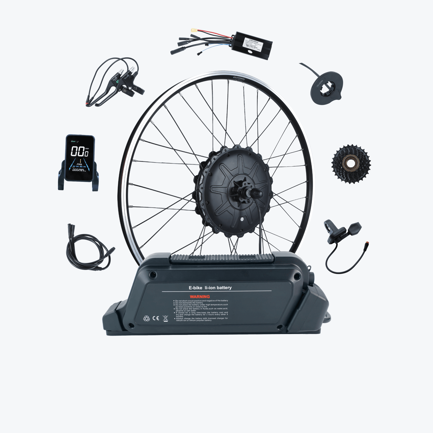 Effortless Riding with High Performance 48V 1000W E bike Kit Kirbebike