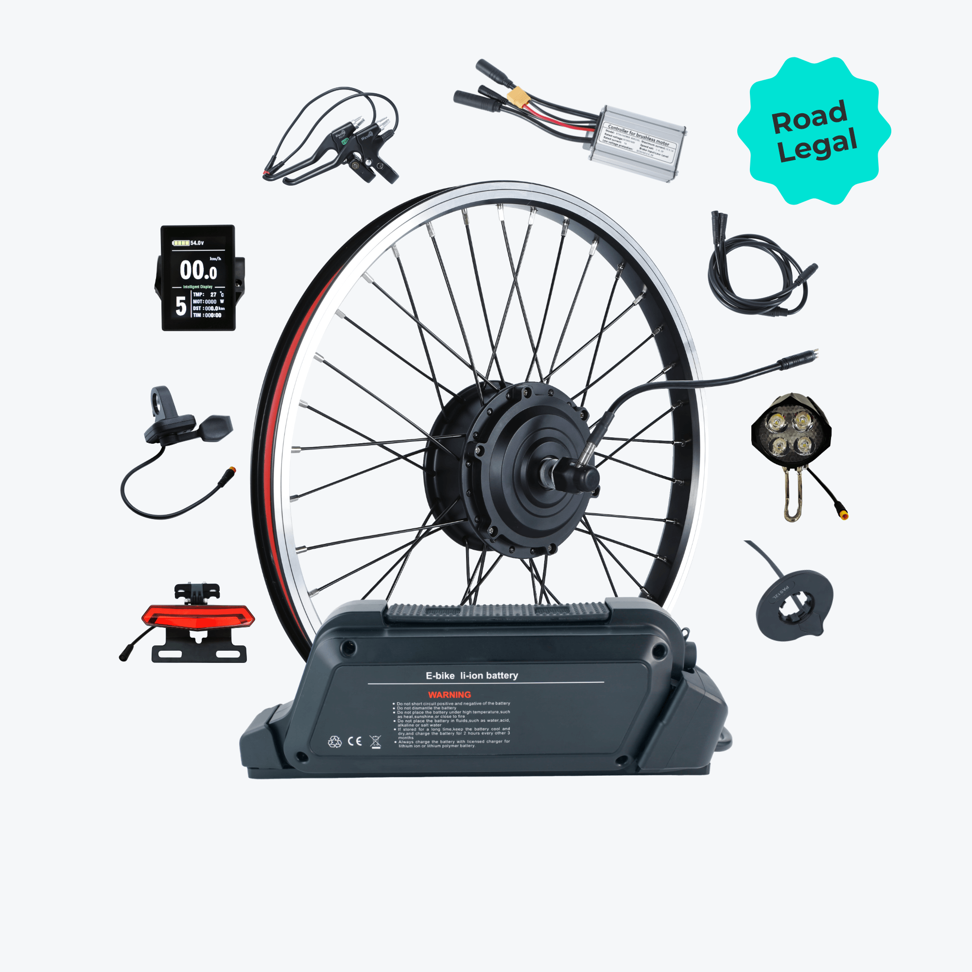 Upgrade Your Bike with High-Performance Ebike Kit with Battery-Kirbebike