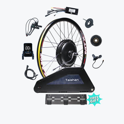 Kirbebike's 48V 1000W Ebike Conversion Kit Waterproof Design
