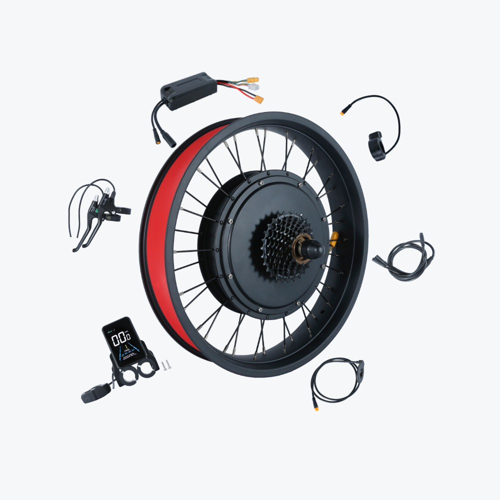 Fat bike hub motor top kit