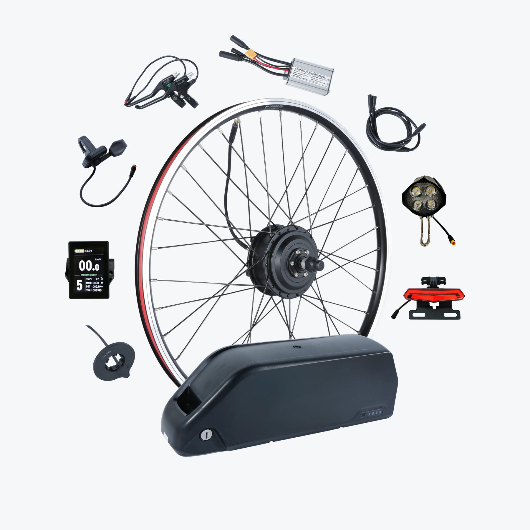 Battery assist discount bike