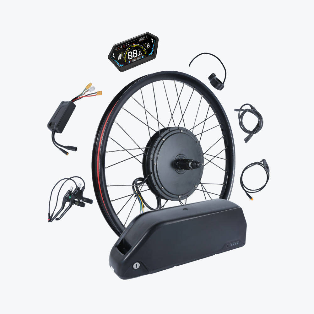 KirbEbike 52V 2000W Ebike Conversion Kit With Battery
