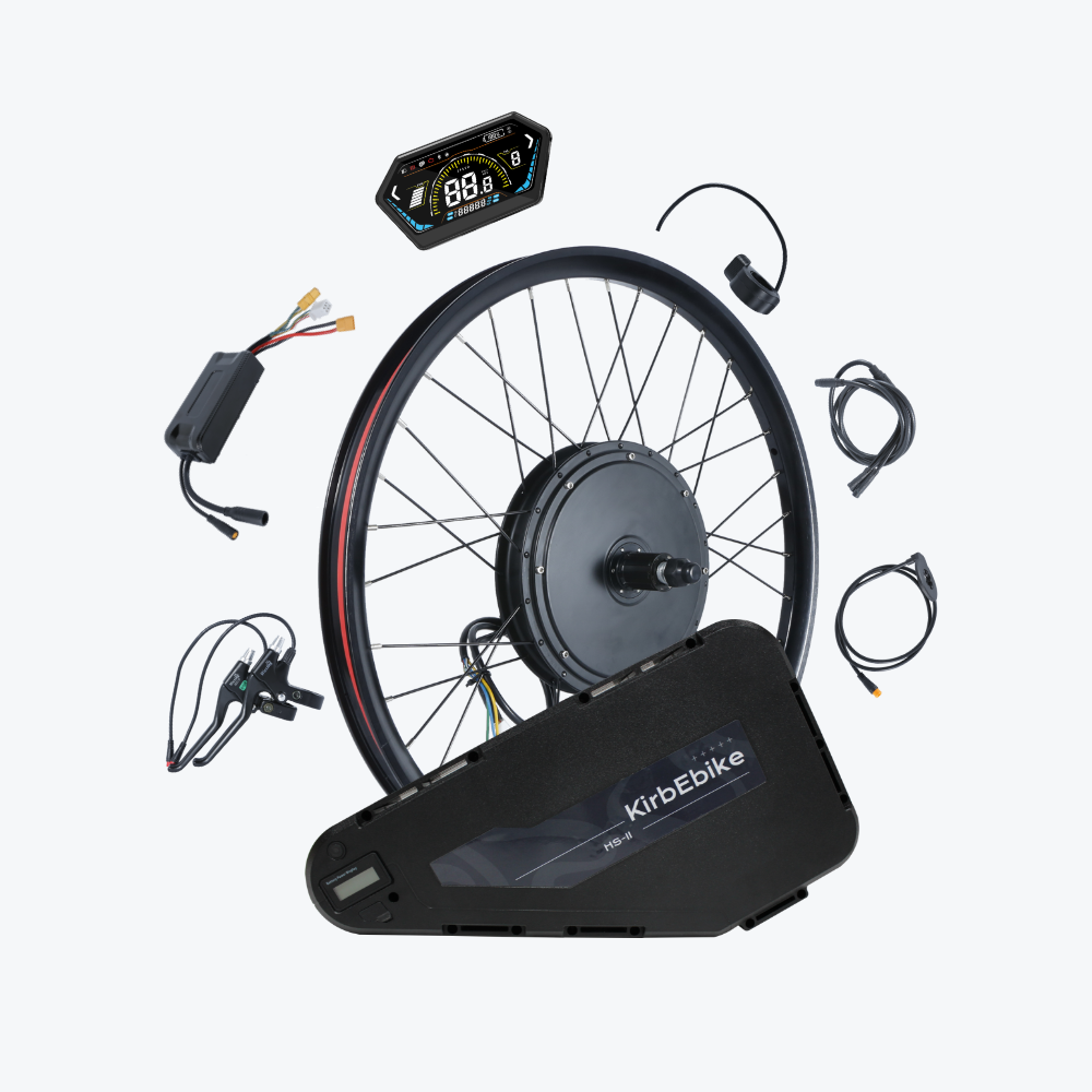 Kirbebike's 52V 2000W MTX Rim Ebike Kit