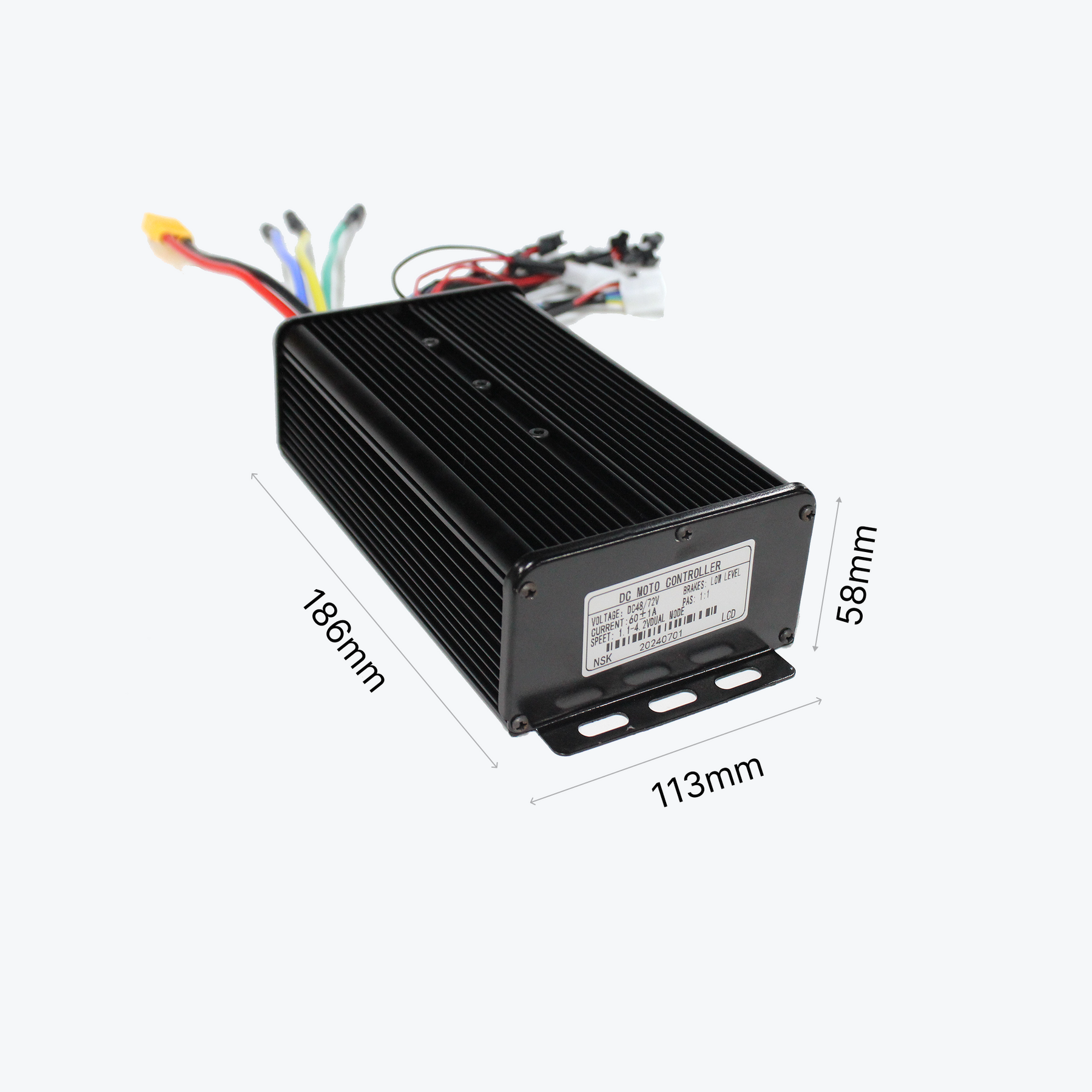 Kirbebike's 72V 4000W Extreme Performance Ebike Motor Kit for MTB and Fat Tire Bike 55MPH+