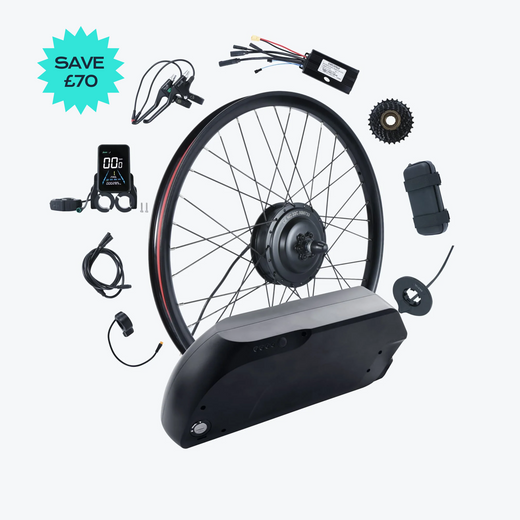 Kirbebike's 500W and 750W MTX Rim Ebike Conversion Kits
