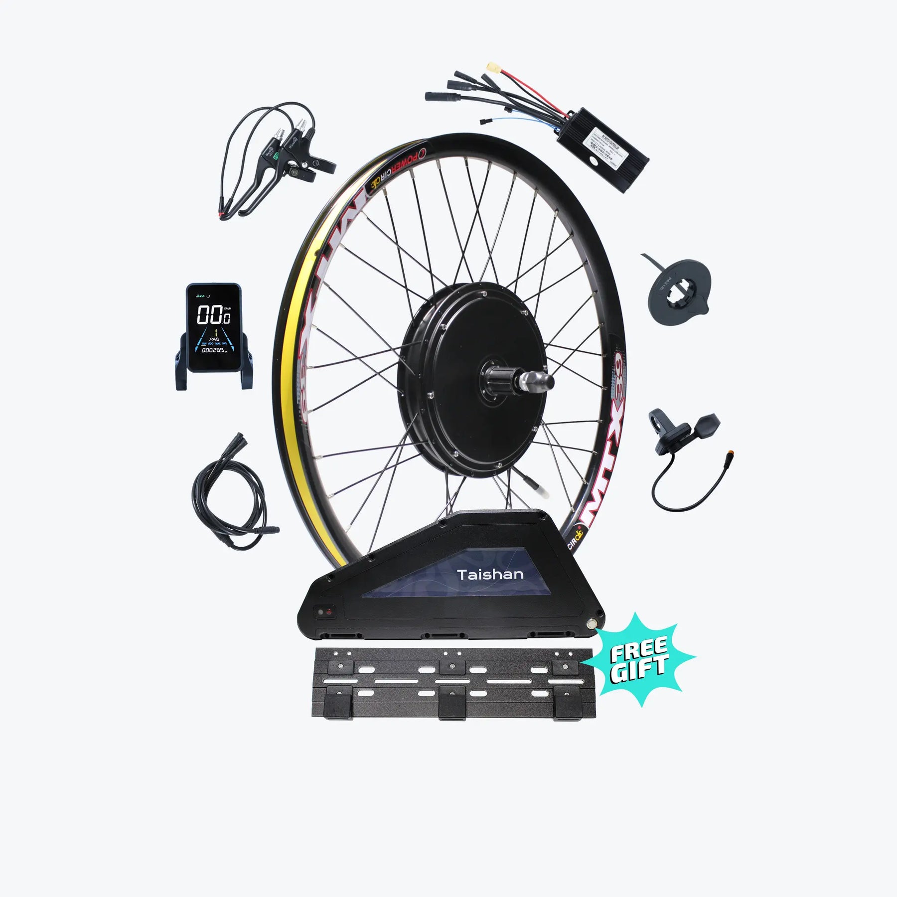 Kirbebike's 48V 1000W Ebike Conversion Kit Waterproof Design