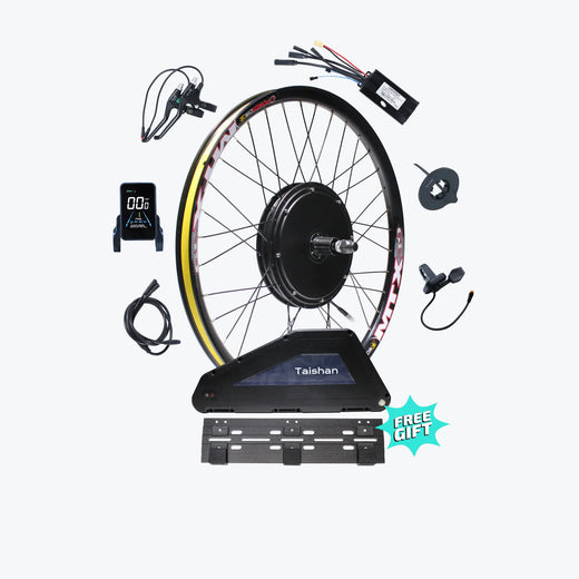Kirbebike's 48V 1000W Ebike Conversion Kit Waterproof Design