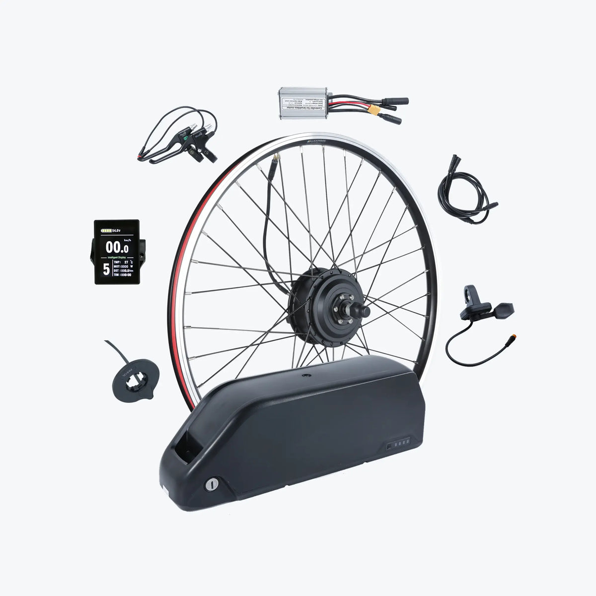 36V 48V 250W Electric Bike Conversion Kit Front Wheel
