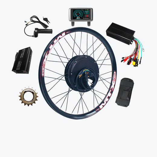 72V 4000W Extreme Performance Ebike Motor Kit for Fat Tire Bike 55MPH+