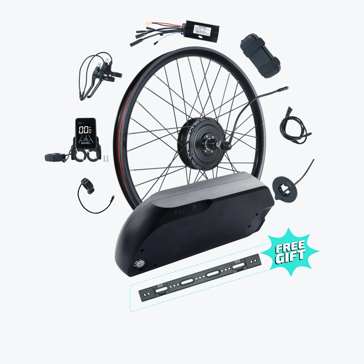 500W and 750W MTX Rim Ebike Conversion Kits