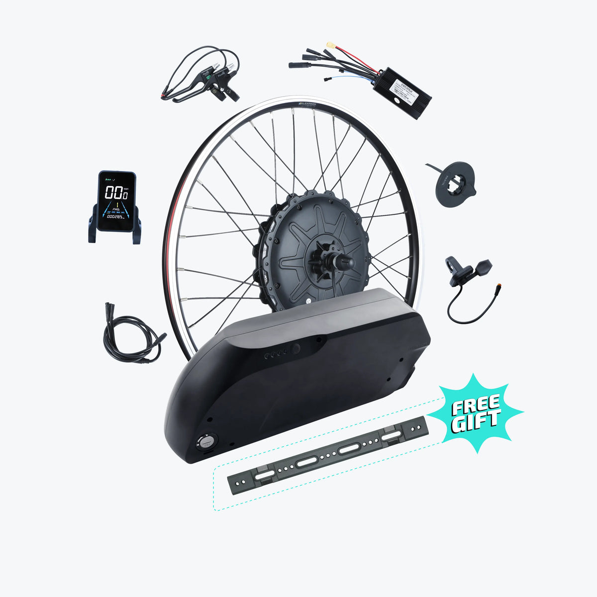 Kirbebike's 48V 1000W Ebike Conversion Kit