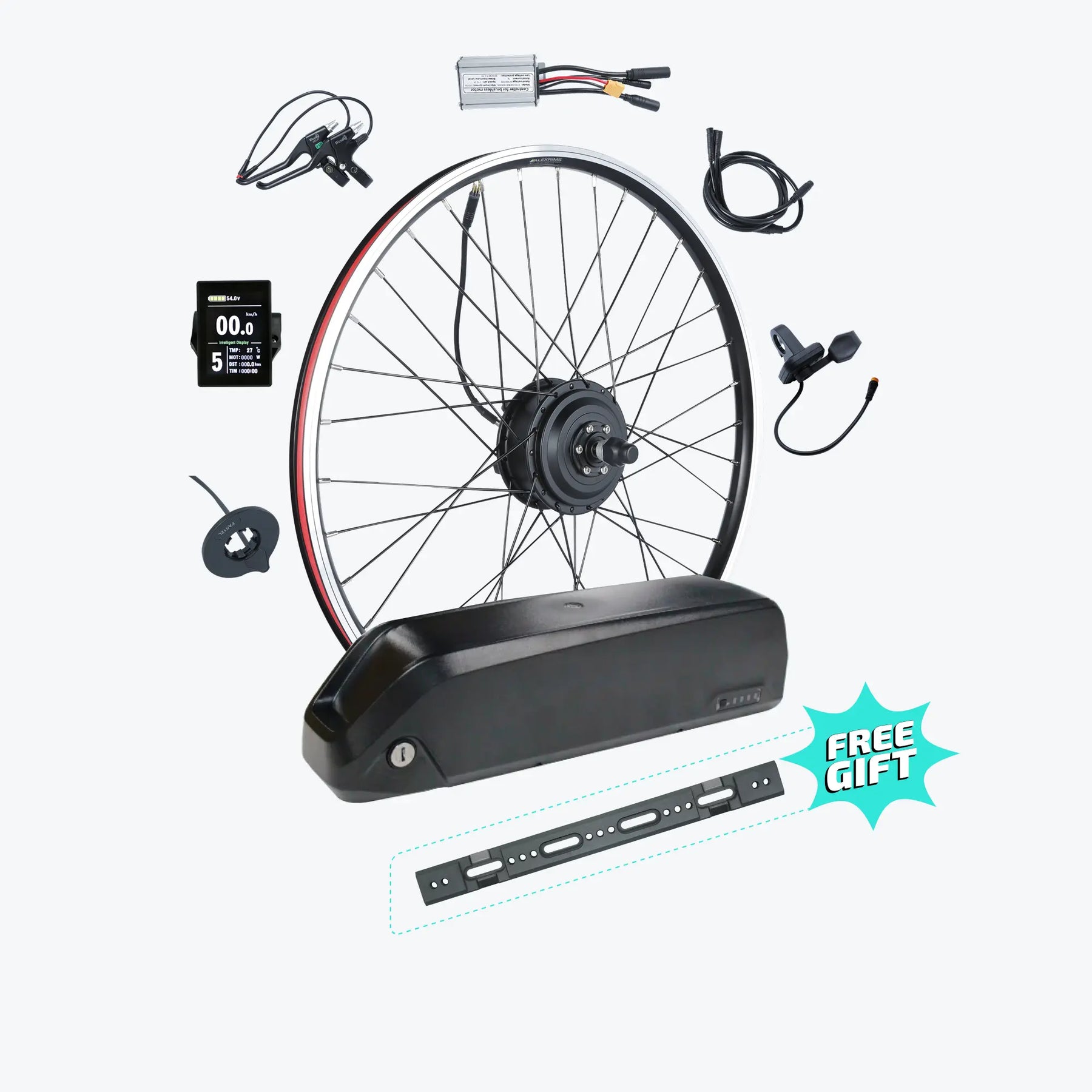 36V 48V 250W Electric Bike Conversion Kit Front Wheel 36V 48V 250W Electric Bike Conversion Kit Front Wheel