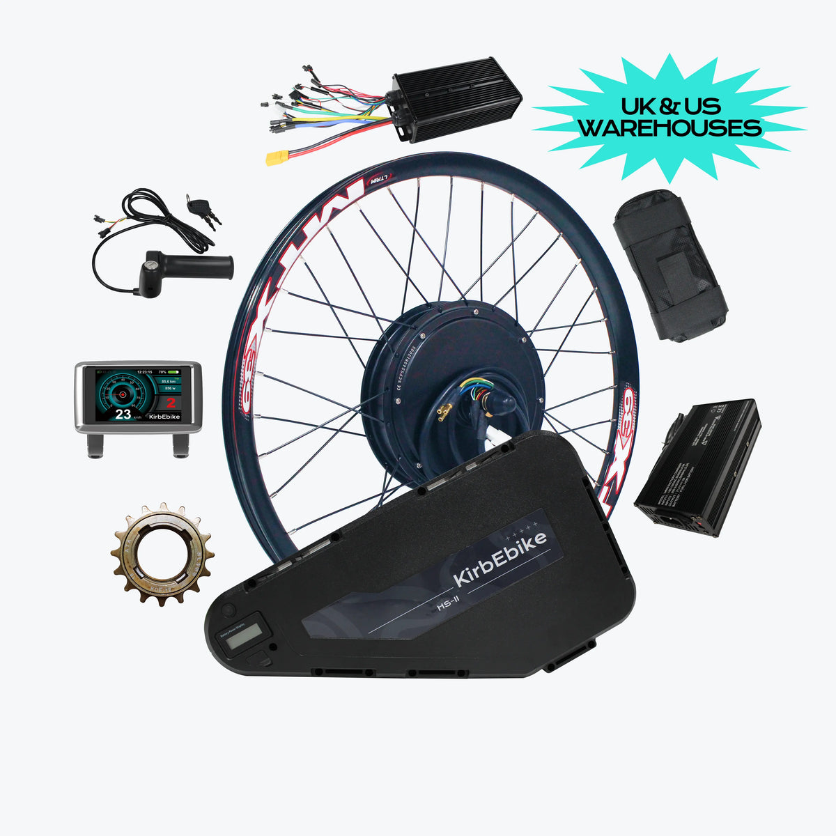 72V 4000W Extreme Performance Ebike Motor Kit