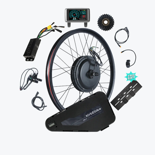 Kirbebike's 52V 2600W MTX Rim Ebike Kit