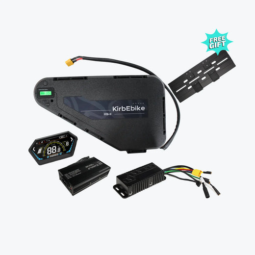 KirbEbike 52V 30AH / 60V 20AH LG 21700 60Amp 3000W Lithium Battery Pack