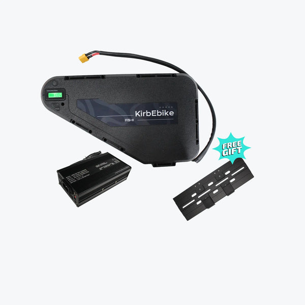 Kirbebike HS-II  E-bike Lithium Batteries with 5A Fast Charger | 52V, 60V, 72V Options