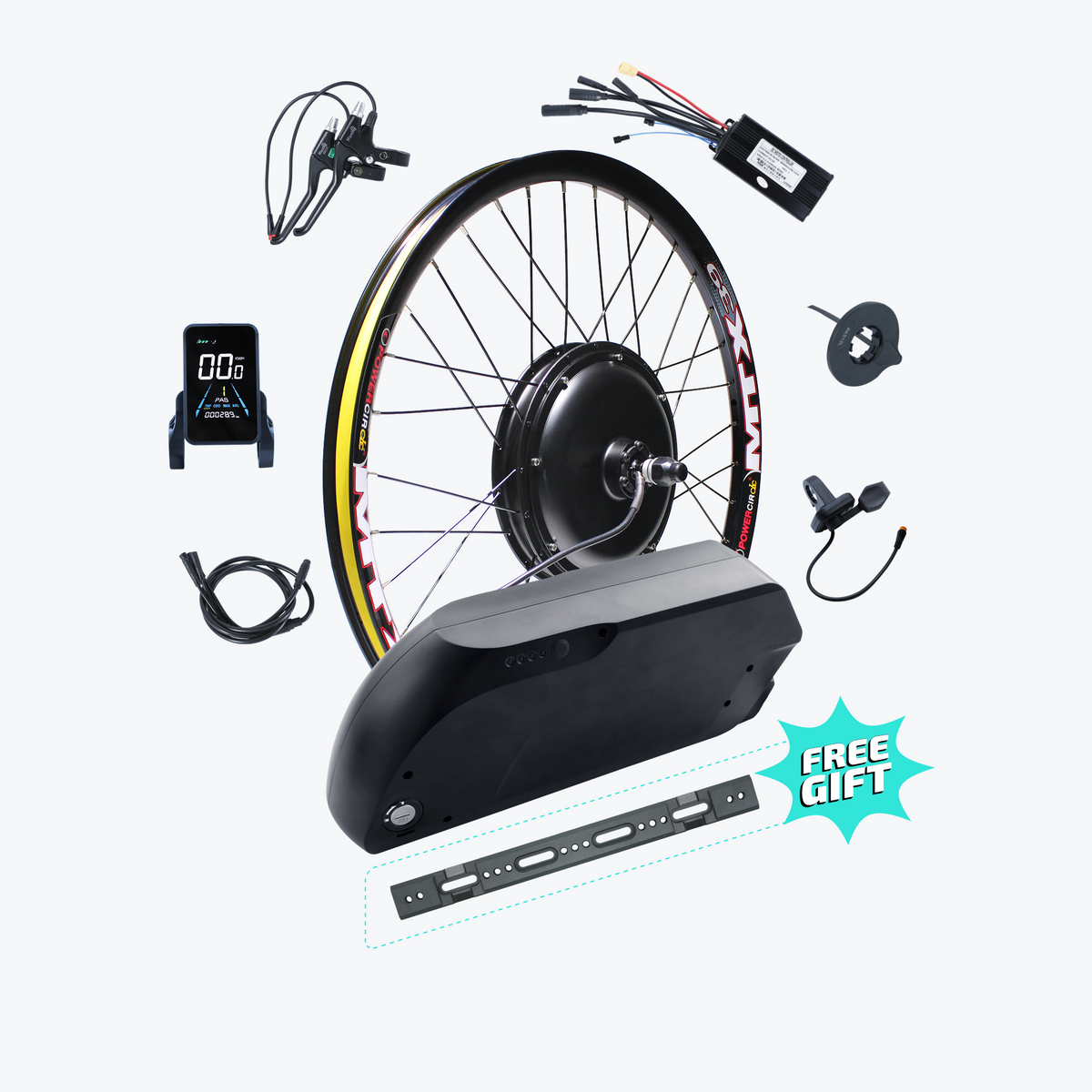Kirbebike's 48V 1000W Ebike Conversion Kit