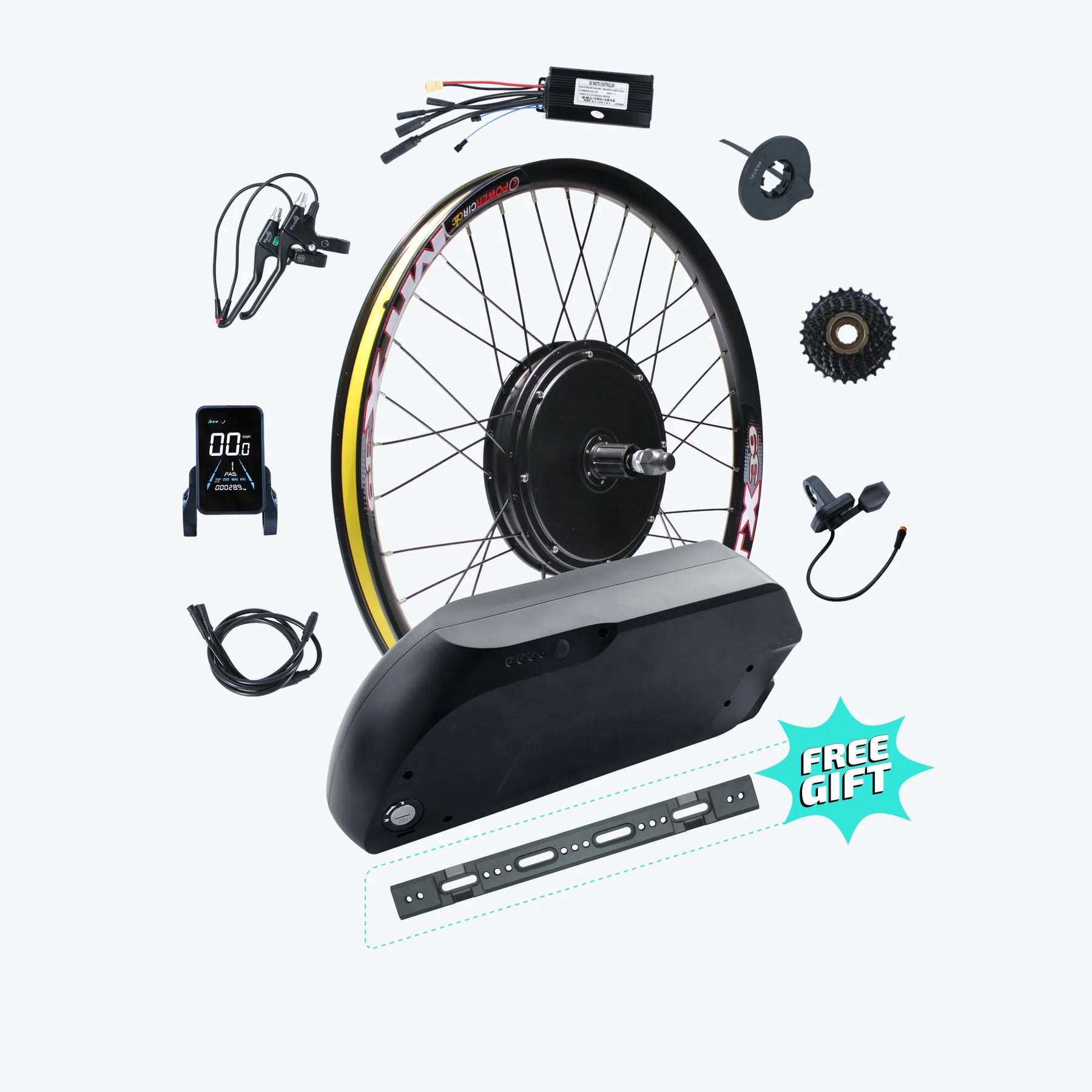 Kirbebike's 48V 1000W Ebike Conversion Kit