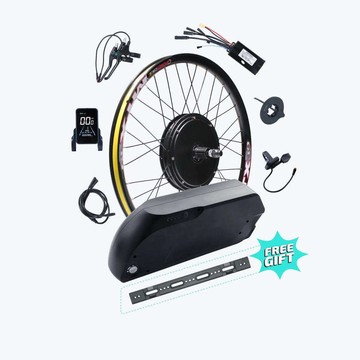 Kirbebike's 48V 1000W Ebike Conversion Kit