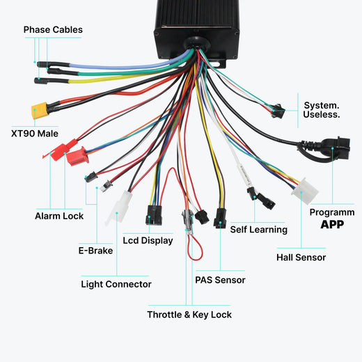 Smart eBike Controller with App Programmable Settings