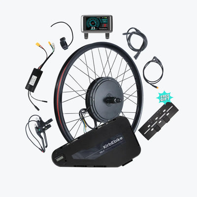 Kirbebike’s 60V 2500W-3000W MTX Rim E-bike Conversion Kit (45+ MPH)