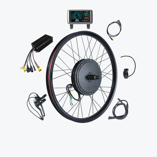 Kirbebike's 60V 2500W-3000W MTX Rim Ebike Conversion Kit 45MPH+