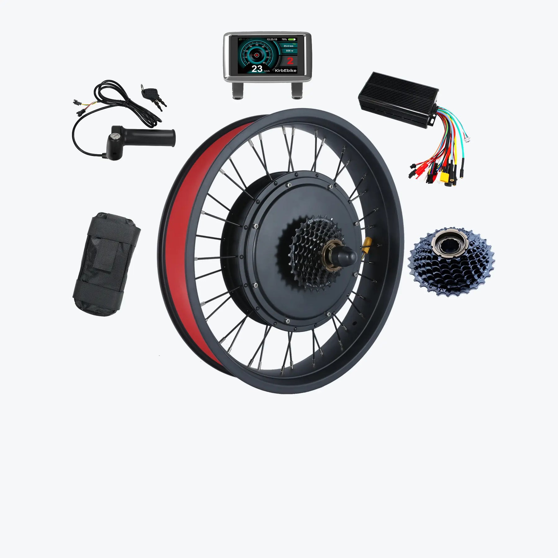 72V 4000W Ebike Kit — 55+ MPH Off-Road