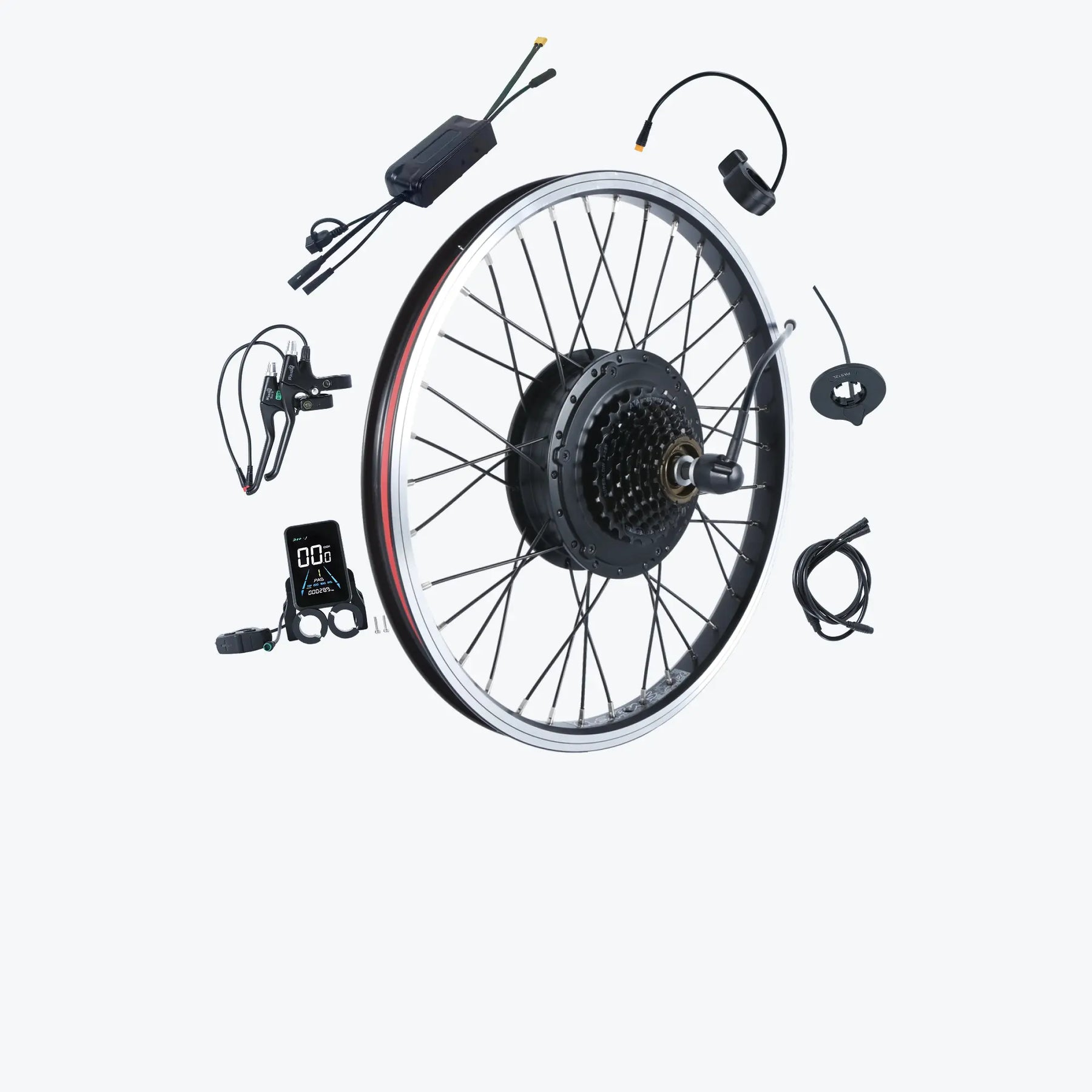 Kirbebike's 500W and 750W MTX Rim Ebike Conversion Kits
