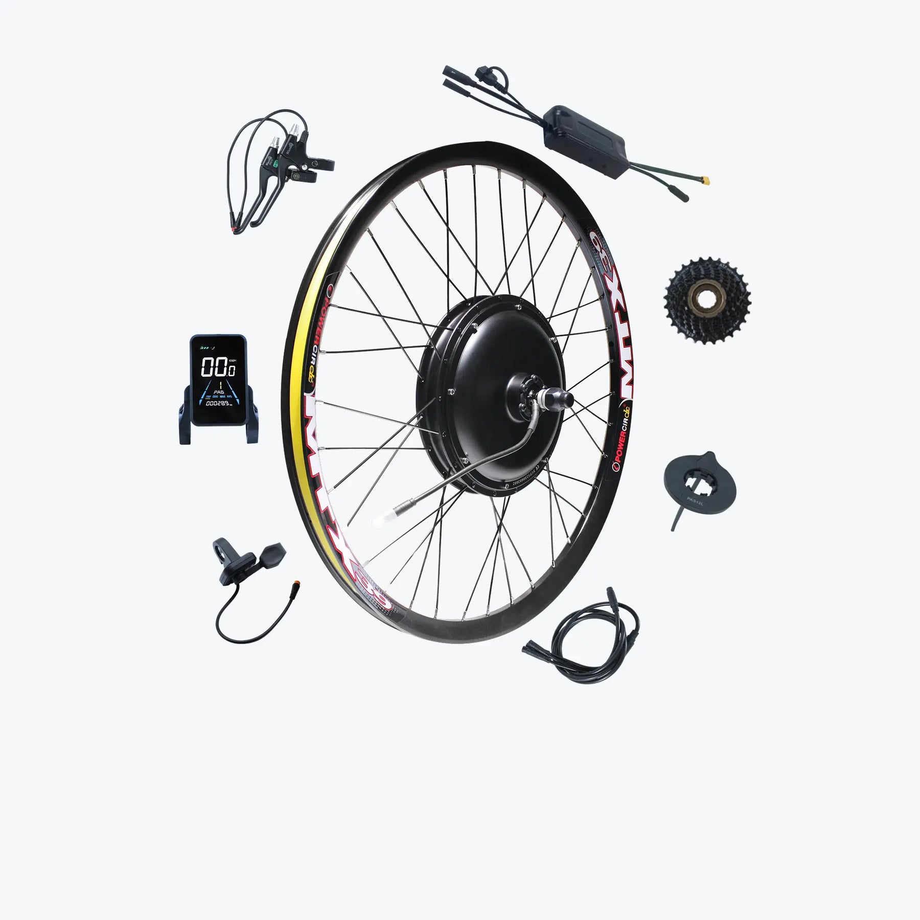 Kirbebike's 48V 1000W Ebike Conversion Kit Waterproof Design