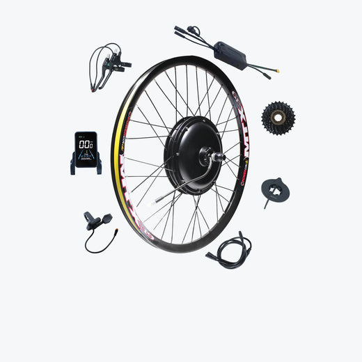 Kirbebike's 48V 1000W Ebike Conversion Kit Waterproof Design