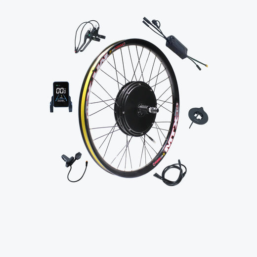 Kirbebike's 48V 1000W Ebike Conversion Kit Waterproof Design