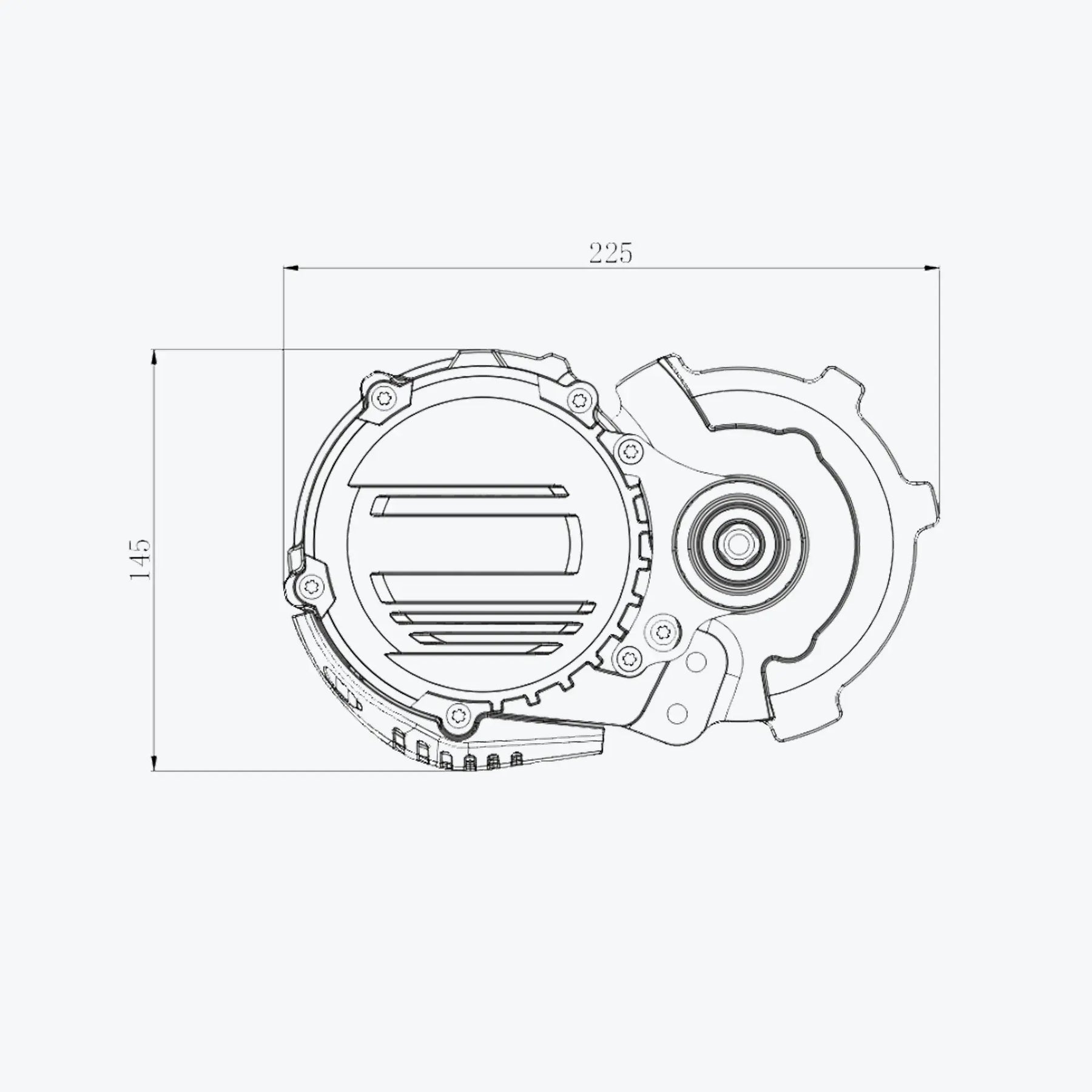 Z16 48V 1000W Mid Motor Kit with Torque Sensored Z16 48V 1000W Mid Motor Kit with Torque Sensored