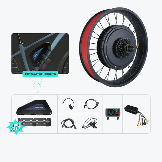 Kirbebike's 60V 2500W-3000W MTX Rim Ebike Conversion Kit 45MPH+