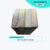 45H eBike Motor Magnets 46pcs Set
